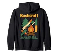 Bushcraft Quand il est Hors réseau est Un euphémisme Sweat à Capuche