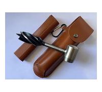 Bushcraft Settlers Outil de survie manuel Clé à perceuse - Matériel et équipement Scotch Eye pour perceuse à bois et outil manuel multifonction pour le camping, la fabrication de buissons et la