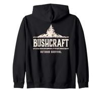 Bushcraft Skills Outdoor Survie Nature Camping Sweat à Capuche