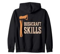 Bushcraft Skills Outdoor Survie Nature Camping Sweat à Capuche