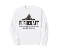 Bushcraft Skills Outdoor Survie Nature Camping Sweatshirt