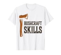 Bushcraft Skills Outdoor Survie Nature Camping T-Shirt
