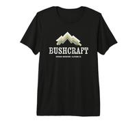 Bushcraft Skills Outdoor Survie Nature Camping T-Shirt Haut de Gamme