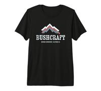 Bushcraft Skills Outdoor Survie Nature Camping T-Shirt Haut de Gamme
