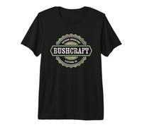 Bushcraft Skills Outdoor Survie Nature Camping T-Shirt Haut de Gamme