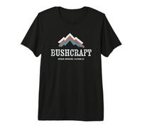 Bushcraft Skills Outdoor Survie Nature Camping T-Shirt Haut de Gamme