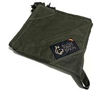 Bushcraft Spain - Bâche en Coton ciré - Vert - pour Les tentes de Camping - Grande résistance à l'eau - Boucles très résistantes et Renforts centraux - Fabriquée en Espagne