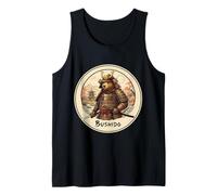 Bushido Ours Samouraï Traditionnel Japonais Amoureux Guerrier Débardeur