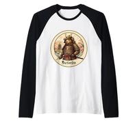 Bushido Ours Samouraï Traditionnel Japonais Amoureux Guerrier Manche Raglan
