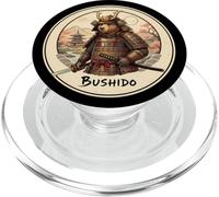 Bushido Ours Samouraï Traditionnel Japonais Amoureux Guerrier PopSockets PopGrip pour MagSafe