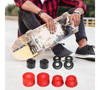 Bushings De Skateboard Dures | Pièces De Remplacement Rigides Avec Cups De Pivot | Jeu De Bushings De Truck Pour Planches À Roulettes À Quatre Roues - Pour Patinage Extérieur Park Street Compétition T
