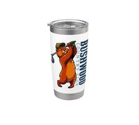 Bushwood Country Club Golf Driving Gopher Funny Gobelet isotherme en acier inoxydable double paroi