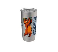 Bushwood Country Club Golf Driving Gopher Funny Gobelet isotherme en acier inoxydable double paroi