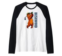 Bushwood Country Club Golf Driving Gopher Funny Manche Raglan