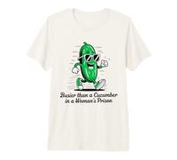 Busier Than A Cucumber in A Women's Prison T-Shirt Haut de Gamme
