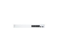 Business 220 Series CBS220-16T-2G - Commutateur - intelligent - 16 x 10/100/1000 + 2 x Gigabit SFP (liaison montante) - Montable sur rack