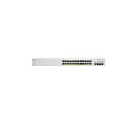 Cisco Commutateur Intelligent Business CBS220-24P-4G | 24 Ports GE | PoE | Ports SFP 4 x 1G | Garantie matérielle limitée de 3 ans (CBS220-24P-4G-EU)
