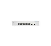 Business 220 Series CBS220-8T-E-2G - Commutateur - intelligent - 8 x 10/100/1000 + 2 x Gigabit SFP (liaison montante) - Montable sur rack