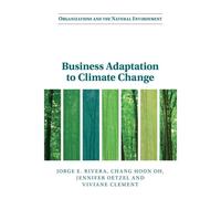Business Adaptation to Climate Change by Viviane Clement Viviane Clement (Auteur)