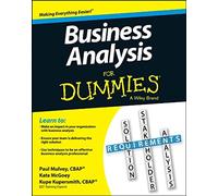Business Analysis For Dummies