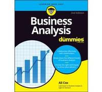 Alison Cox – Business Analysis for Dummies