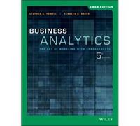 Business Analytics by Baker & Kenneth R. Dartmouth College & Hanover & NH Baker Kenneth R. Dartmouth College Hanover NH (Auteur)