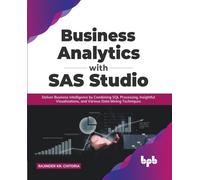 Business Analytics With Sas Studio