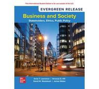 Business and Society: Stakeholders, Ethics, Public Policy – SELF PRINT: 2026 Release ISE