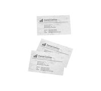 Business Card 3C DP742 - Gris marbré - 85 x 55 mm - 225 g/m² - 100 carte(s) (10 feuille(s) x 10 cartes de visite
