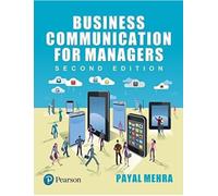 Business Communication For Managers
