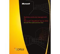 Business continuity management for Microsoft SharePoint Server 2010