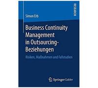 Business Continuity Management In Outsourcing-Beziehungen