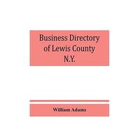 Business Directory Of Lewis County, N.Y.