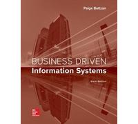 Business Driven Information Systems
