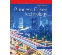 Business Driven Technology
