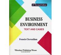 Business Environment Text and Cases, 26/e PB [Paperback] [Jan 01, 2017] HIMALAYA PUBLISHING HOUSE