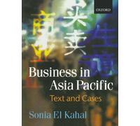 Business In Asia-Pacific: Text And Cases