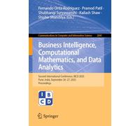 Business Intelligence, Computational Mathematics, and Data Analytics: Second International Conference, IBCD 2025, Pune, India, September 26-27, 2025, Proceedings