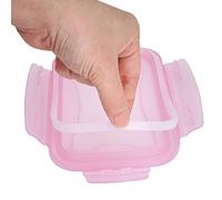 Business King Joints de rechange pour récipients de préparation des repas en verre - Anneau d'étanchéité universel de rechange pour couvercles en verre - Joint torique de rechange pour couvercles