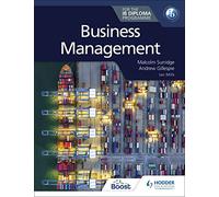 Business Management for the IB Diploma