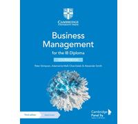 Business Management For The Ib Diploma Coursebook With Digital Access (2 Years)
