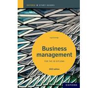 Business Management Study Guide: Oxford Ib Diploma Programme