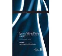 Business Models And People Management In The Indian It Industry
