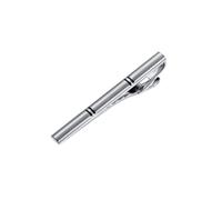 Business Silver Geometric Tie Clip Clip à cravate personnalisée Accessoires Tie Clip Formal (3-pack)