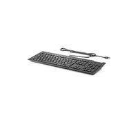 Business Slim Smartcard Keyboard clavier USB Noir