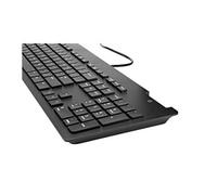 HP Clavier Business Slim v2 SmCard – USB – Français – Noir