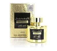 BUSINESS SQUARE BS Eau de Parfum CONFIDENTIAL PRIVATE GOLD 100 ml Attar Arabe de Dubai Pour Homme et Femme Une Fragrance Boisée Avec Une Touche Orientale d'Accents De Musc, Vanille Et Bois De Santal