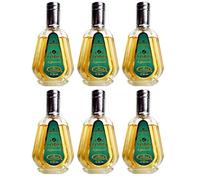 Business Square BS - Lot de 6 Parfums LORD Al Rehab 50 ml - Notes de Miel, Agrumes, Lavande, Bois de Santal - Musc Oud Halal Eau de Parfum Arabe Oriental pour Homme & Femme - Fabriqué à Dubaï