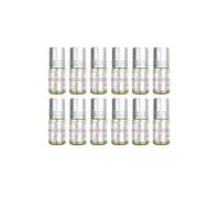 Business Square - Lot de 12 Parfums Huiles Parfumées Musc Al Rehab RED ROSE 3 ml Senteur Rose Vanille Poudrée Sans Alcool - Parfum Oriental pour Femme et Homme - Fabriqué à Dubaï