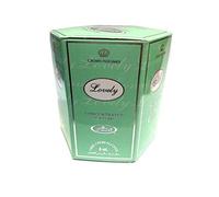 Business Square Pack de 6 Musc Parfum Al Rehab Lovely 6ml 100% Huile
